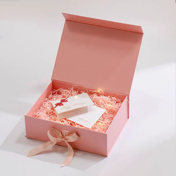 2024 Oem Manufacturer Custom Logo Pink Color Cosmetic Corrugated Packaging Mailer Box Shipping Box Paper Box With Good Quality