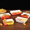 High Quality Disposable Kraft Paper Food Trays