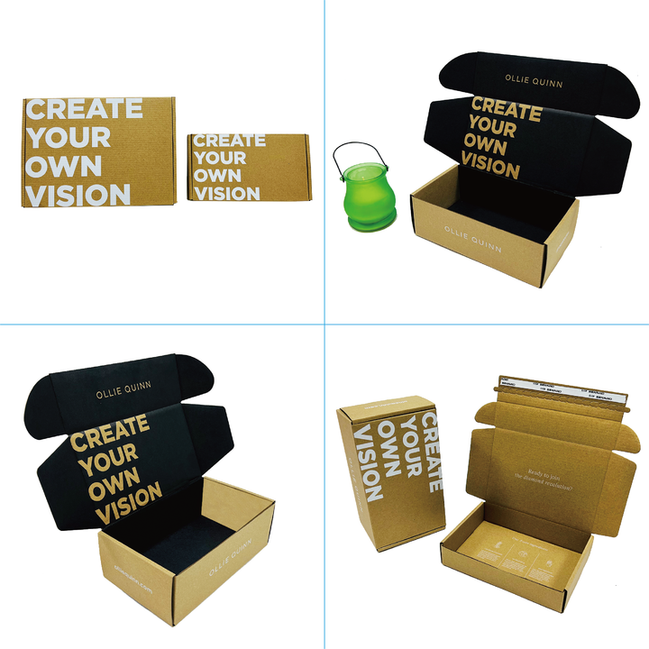 Custom Printed Corrugated Cardboard Packaging Mailer Box For Shipping Goods