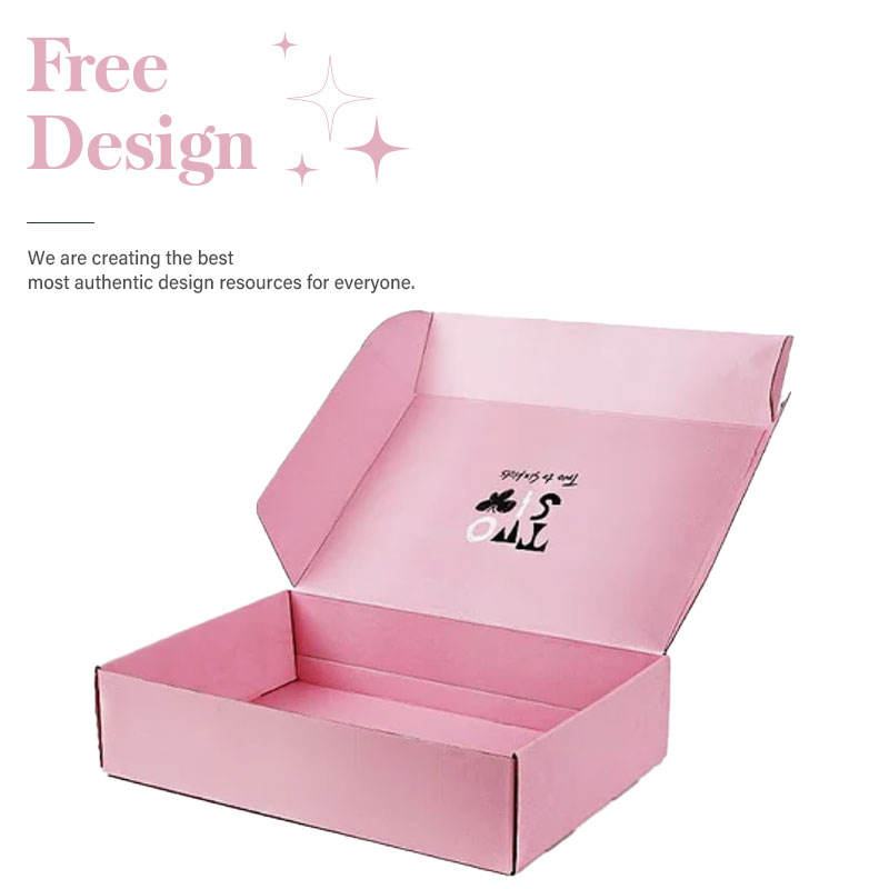 Custom Size Logo Printing Hard Shipping Paper Boxes Hat Cloth Packaging Black Shipping Mailer Box Corrugated Cardboard Boxes