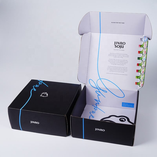 Electronic Components Spot Inventory Blue Custom Logo Printed Designer Box Paper Tube Packaging Perfume Mailer Shipping Boxes