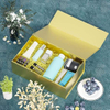 Rose Gold Gift Box, 9 .5x6x3'' Gift Boxes for Presents with Lids Magnetic Closure Rectangle Foldable for Bridesmaid Proposal Box