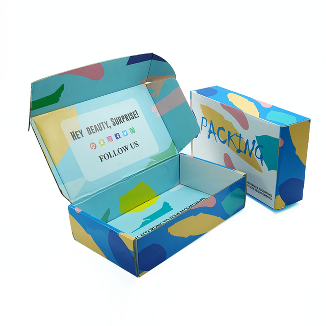 Hair Accessory Shipping Mailer Box Apparel Box Dress Custom LOGO Printed Corrugated Paper Clothing Packaging Socks Box