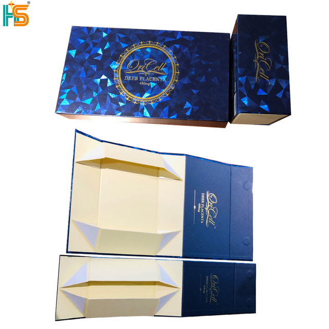 2023 High Quality Custom Black Folding Personalize Packaging Cardboard Rigid Box Clothing Gift Box