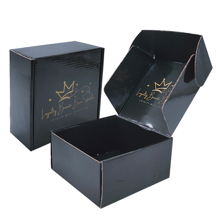 Wholesale Luxury Cardboard Custom Logo Paper Box for Gift Wig Packaging Box Suit With Logo Printing Subscription Box