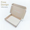 Eco-Friendly Recyclable Skin Care Product Packaging Box Essential Oil Packaging Corrugated Box Eye Cream Paper Box