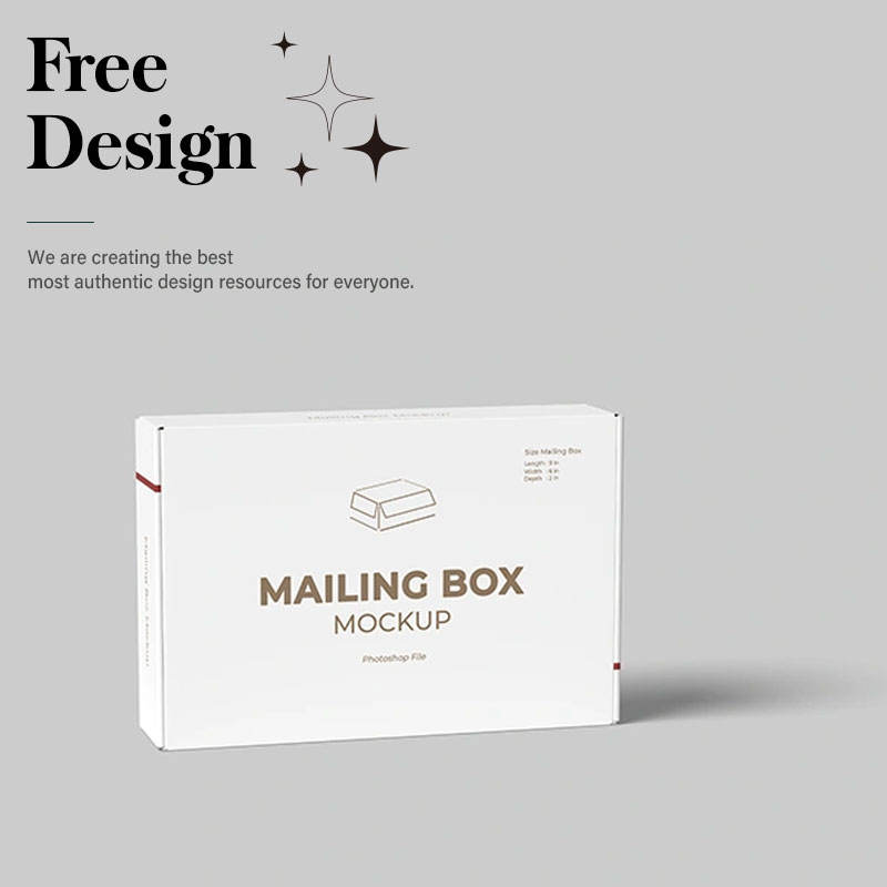 Custom Folding Box Corrugated Mailer Kraft Paper Box Packaging Express Shipping Box For Clothes T-Shirt