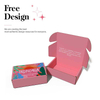 customized recycled girls underwear packing cardboard mailer box