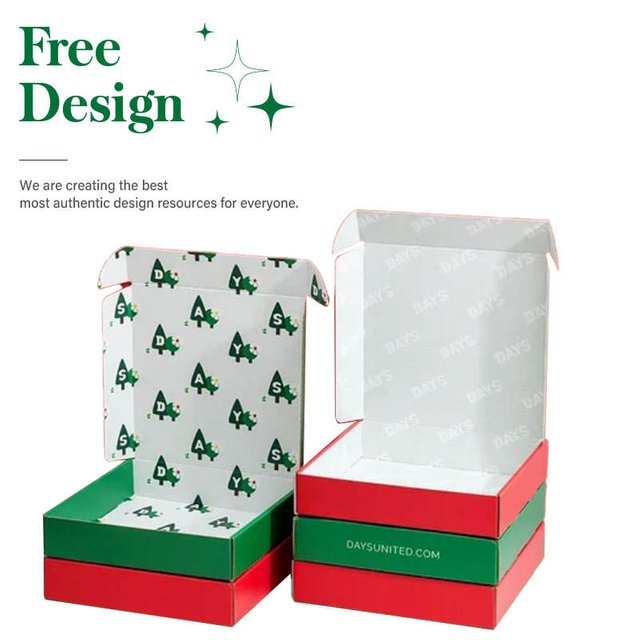 Wholesale Custom Printed LOGO Mailers Folding Gift Paper Box Cardboard Black Shipping Corrugated Packaging Mailer Boxes Custom