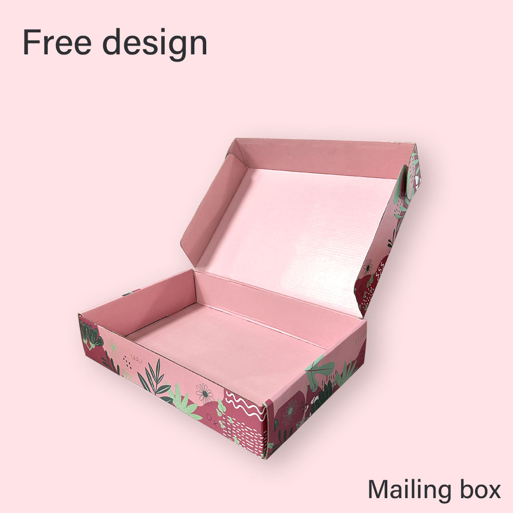 Boxes Shoes Cheaper Printing Apparel Gift Corrugated Carton Black Paper Packaging Shipping Custom Box Mailer