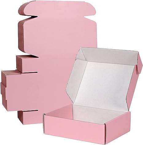 Custom Logo Packaging Black Clothing Shipping Corrugated mailer box for Personal Care and Underwear