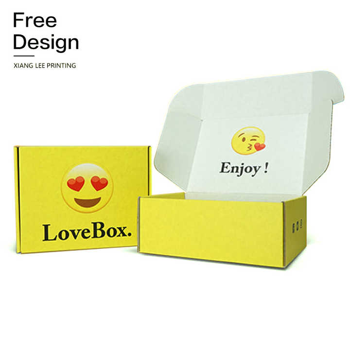 Cheapest Lower MOQ Stock Customized Logo Pink Shipping Box Packaging Mailer Boxes