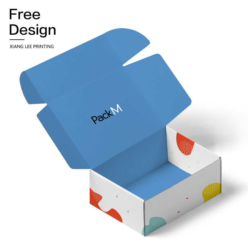 Good Quality Shoes Packaging Box With Adhesive Sticker, Clothes Storage Underwear Carton Box, Shoe Airplane Case Boxes