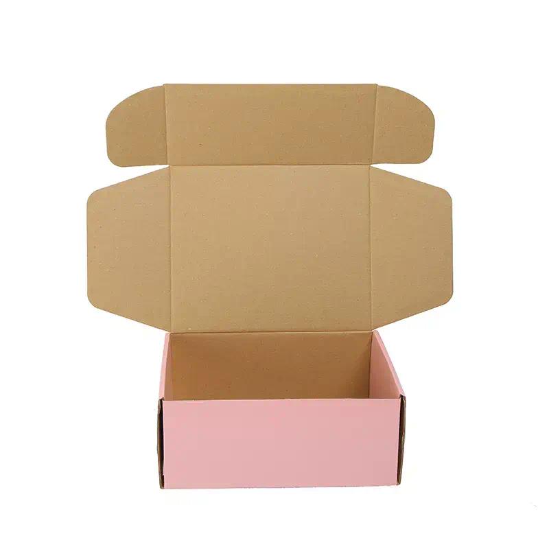 Wholesale Gift Wholesale Cardboard Custom Shoes Wrapping Low Price Mailer Packaging Mailer Black Logo Craft Shipping Paper Box