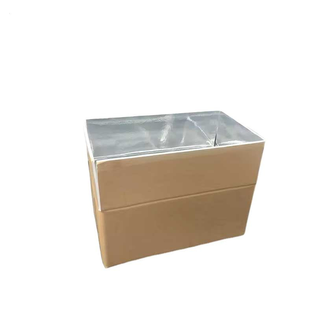 72 hours cold aluminum foil cotton box for chain fragile packaging delivery Insulated thermal Insulated liner