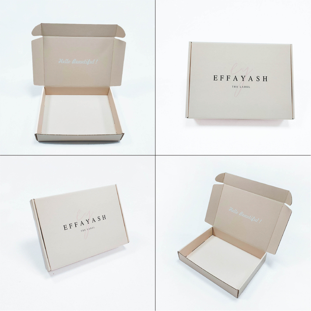 Eco-Friendly Recyclable Skin Care Product Packaging Box Essential Oil Packaging Corrugated Box Eye Cream Paper Box