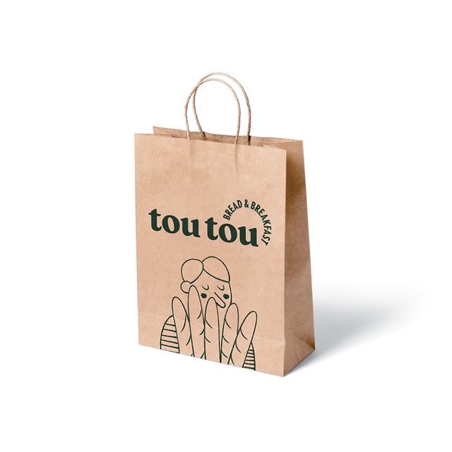 Manufacturer Custom Color Packaging Bread boxes and paper bags with Logo