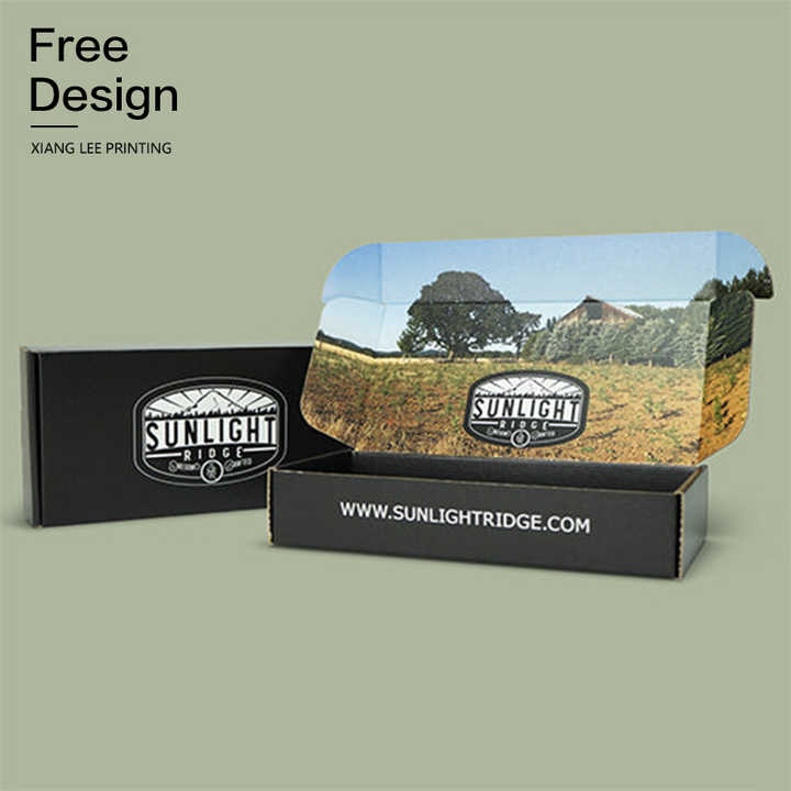 Custom Printed Corrugated Cardboard Packaging Mailer Box for Shipping Goods