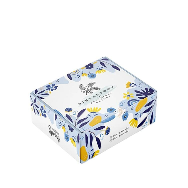 Custom Recycled Black Shipping Mailer Shoes Packaging E Flute Corrugated Boxes With Logo