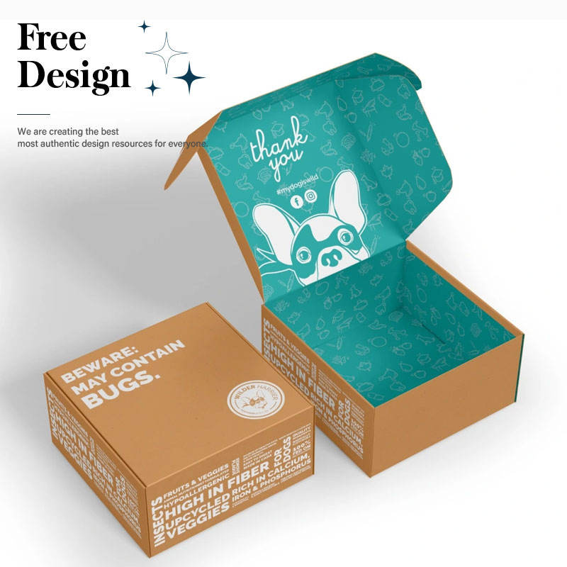 Custom Logo Small Shipping Boxes 6x4x3 White Corrugated Cardboard Box Recycled Kraft Mailer Box